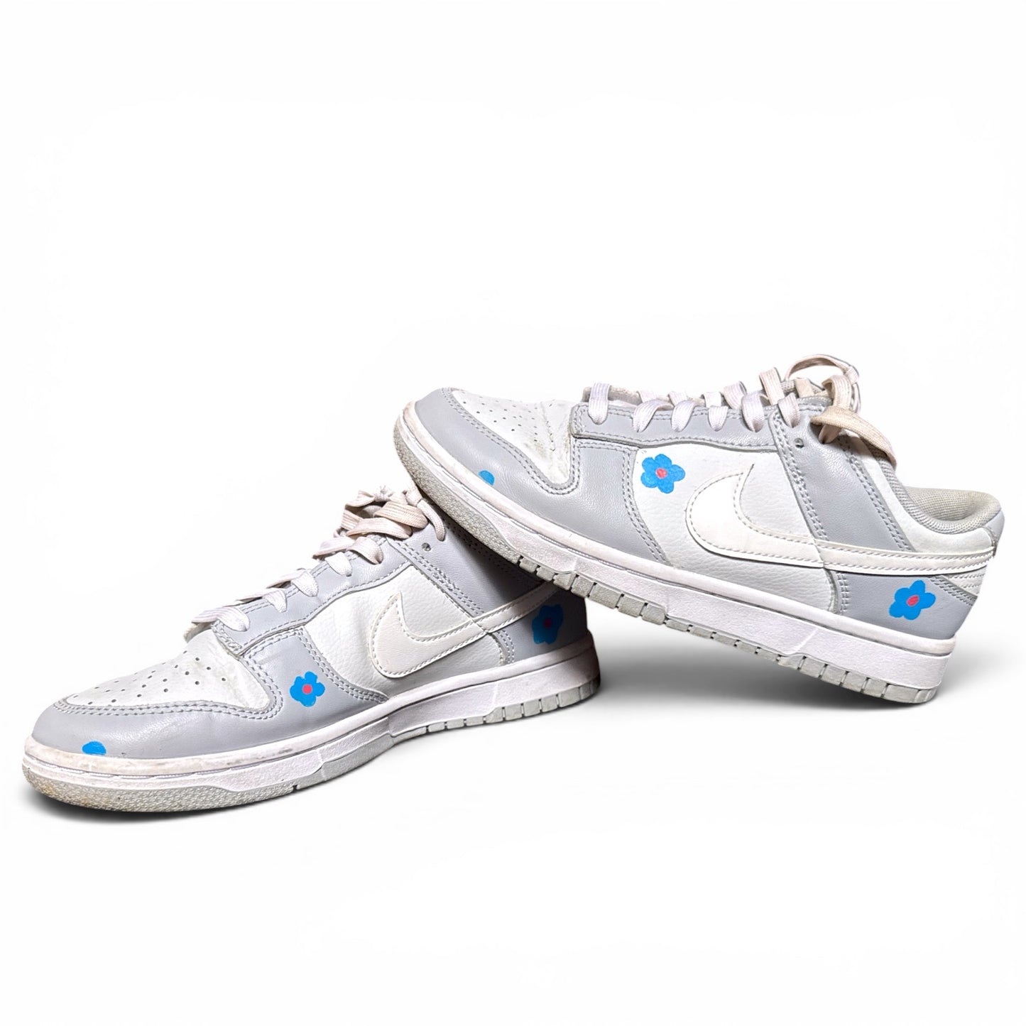 Blue & Blush Dunks
